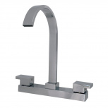 Rugo Mezcladora 8MF, Cromo, para Cocina