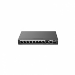 Switch Ruijie Gigabit Ethernet RG-ES210GS-P, 8 Puertos PoE 10/100/1000Mbps, 20 Gbit/s, 4000 Entradas - Administrable