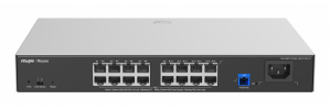 Switch Ruijie RG-NBF2100S-16GT1SC-P, 16 Puertos Gigabit Ethernet 10/100/1000 16 x PoE+ 240W, 34 Gbit/s, No Administrado 