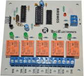 Ruizelectronics Tarjeta de Reemplazo RRSW05, Alámbrico, Entrada 12V