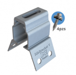 S-5 Abrazadera S-5-RibBracket-V, Aluminio, Universal