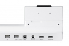 Samsung Docking Station Flip 2 Tray CY-TF65BR, 2x USB-A 2.0, 2x HDMI, 2x USB-B, Blanco