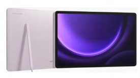 Tablet Samsung Galaxy Tab S9 FE 10.9" 2304x1440 WUXGA+, 128GB, 6GB RAM, Android 13, Violeta - Imagen del combo