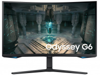 Monitor Gamer Curvo Samsung Odyssey G6 LED 32", 2560x1440, FreeSync, 240Hz, HDMI/DisplayPort, Bocinas Integradas, Negro image