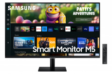 Smart Monitor Samsung M5 LED 32", Full HD, HDMI, Bocinas Integradas, Negro