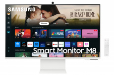 Monitor Samsung LS32DM801ULXZX LED 32", 3840x2160 4K Ultra HD, 60Hz, HDMI, Bocinas Integradas, Blanco - Imagen del combo