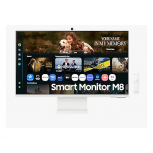 Monitor Samsung Smart M8 32 LED VA 32", 3840x2160 4K Ultra HD, 60Hz, HDMI, Bocinas Integradas, Blanco - Imagen del combo