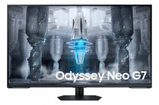 Monitor Gamer Samsung Odyssey Neo G7 G70NC LED 43", 3840x2160 4K Ultra HD, FreeSync, 144Hz, HDMI/DisplayPort, Bocinas Integradas, Blanco  - Imagen del combo