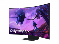 Monitor Gamer Curvo Samsung Odyssey Ark LED 55", 3840x2160 4K Ultra HD, FreeSync, 165Hz, HDMI/DisplayPort, Bocinas Integradas, Negro 