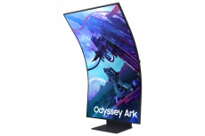 Monitor Gamer Curvo Samsung Odyssey Ark 1000R LED 55", 4K Ultra HD, FreeSync Premium, 165Hz, HDMI, Bocinas Integradas, Negro