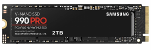 SSD Samsung 990 PRO NVMe, 2 TB, M.2, 6900 MB/s Escritura, 7450 MB/s Lectura, PCI Express 4.0 image