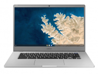 Laptop Samsung Chromebook 4+ 15.6" Full HD, Intel Celeron N4000 1.10GHz, 4GB, 32GB eMMc, Chrome OS, Inglés, Plata - Imagen del combo