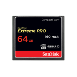 Memoria Flash SanDisk Extreme PRO, 64GB CompactFlash
