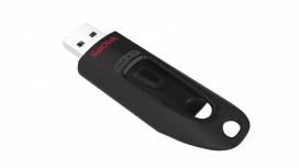 Memoria USB SanDisk Ultra, 16GB, USB 3.0, Negro - Imagen adicional 2