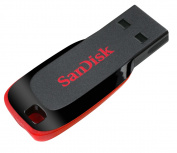 Memoria USB SanDisk Cruzer Blade G35R, 32GB, USB 2.0, Rojo image