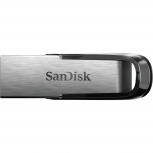 Memoria USB SanDisk Ultra Flair, 64GB, USB 3.0, Negro/Plata image