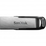 Memoria USB SanDisk Ultra Flair, 64GB, USB-A 3.0, Lectura 150MB/s, Escritura 150MB/s, Negro/Plata image