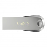 Memoria USB SanDisk Ultra Luxe, 128GB, USB 3.1, Lectura 150MB/s, Plata