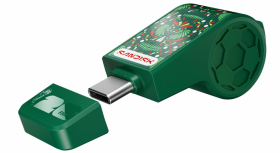 Memoria USB SanDisk México, 64GB, USB-C 3.2, Lectura 300MB/s, Escritura 115MB/s, Verde