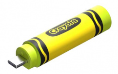 Memoria USB SanDisk Crayola, 256GB, USB-C 3.2 Gen 1, Lectura 120MB/s, Verde/Amarillo - Imagen adicional 1
