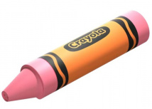 Memoria USB SanDisk Crayola, 256GB, USB-C 3.0, Naranja - Imagen adicional 1