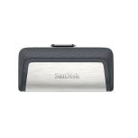 Memoria USB SanDisk Ultra Dual Drive, 256GB, USB-C/USB-A 3.0, Lectura 150MB/s, Negro