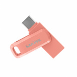 Memoria USB SanDisk Ultra Dual Drive Go, 64GB, USB-A/USB-C 3.0, Lectura 150MB/s, Escritura 150MB/s, Rosa image