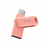 Memoria USB SanDisk Ultra Dual Drive Go, 64GB, USB-A/USB-C 3.0, Lectura 150MB/s, Escritura 150MB/s, Rosa image