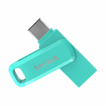 Memoria USB SanDisk Ultra Dual Drive Go, 128GB, USB-A/USB-C 3.0, Lectura 150MB/s, Escritura 150MB/s, Verde image