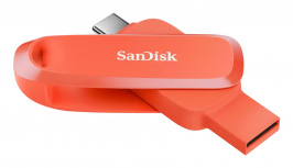 Memoria USB SanDisk SDDDC6-064G-G46N0, 64GB, USB-C 3.0, Lectura 100MB/s, Naranja - Imagen adicional 2