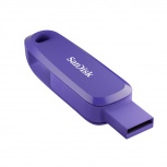 Memoria USB SanDisk Ultra Dual Drive, 128GB, USB-C 3.2 Gen 1, Lectura 100MB/s, Escritura 100MB/s, Morado image