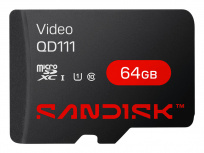 Memoria Flash SanDisk Video VD QD131, 64GB MicroSDXC UHS-I Clase 10