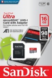 Memoria Flash SanDisk Ultra A1, 16GB MicroSDHC UHS-I Clase 10, con Adaptador - Imagen adicional 4