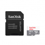 Memoria Flash SanDisk Ultra, 128GB MicroSDHC UHS-I Clase 10, con Adaptador