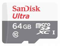 Memoria Flash SanDisk Ultra, 64GB MicroSDXC Clase 10