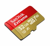 Memoria Flash SanDisk Extreme, 32GB MicroSDHC UHS-I Clase 10, con Adaptador image