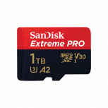 Memoria Flash Sandisk Extreme Pro A2, 1TB MicroSDXC UHS-l Clase 10
