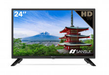 Sansui Smart TV LED SMX24N1NF 24", HD, Negro