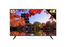 Sansui Smart TV LED 4K Roku TV 55", 4K Ultra HD, Negro