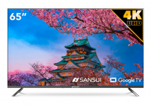 Sansui Smart TV LED SMX65VAUG 65", 4K Ultra HD, Negro
