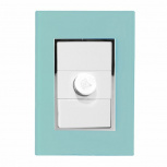 Santul Atenuador de Luz Giratorio Venecia, 1 Módulo, Aguamarina