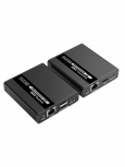 Saxxon Kit Extensor de Video HDMI KVM Alámbrico Cat6/6a/7, 3x HDMI, 2x RJ-45, 3x USB, 70 Metros