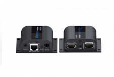 Saxxon Extensor de Video HDMI por Cable Cat6/a LKV372PRO, 2x HDMI, 1x RJ-45, 50 Metros