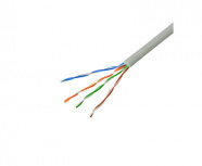 Saxxon Bobina de Cable Cat5e UTP, 100 Metros, Gris