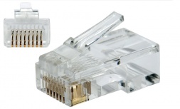 SBE Tech Conector Cat 5e RJ-45, Transparente