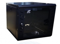 SBE Tech Gabinete de Pared, 6UR, hasta 30Kg, Negro