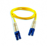 SBE Tech Cable Fibra Óptica Jumper Dúplex LC Macho - LC SM Macho, 2 Metros, Amarillo