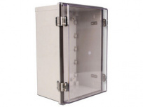 SBE Tech Gabinete de Plástico para Exteriores, 15 x 15cm, Transparente