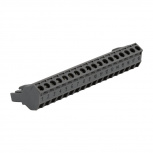 Schneider Electric Bloque de Terminales 170XTS00100, 3 Conectores, Terminales de Tornillo