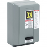 Schneider Electric Arrancador de Motor Magnético 8536SCG1V02, 2 Polos, 27A, 120V